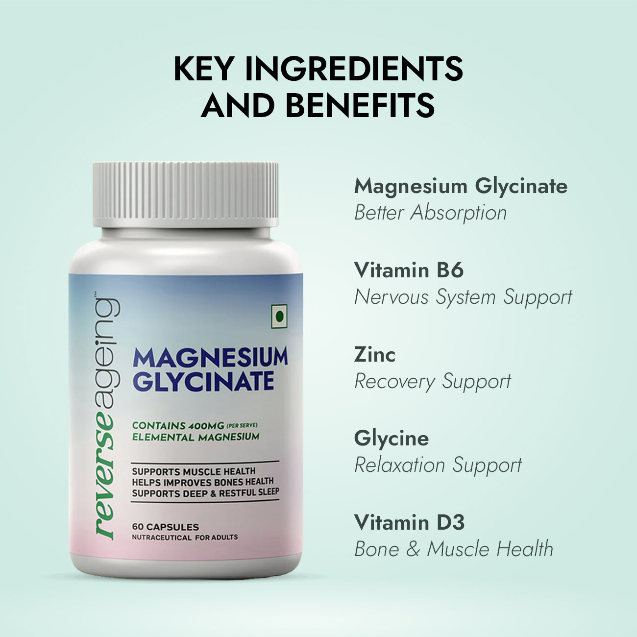 Magnesium Glycinate 400mg