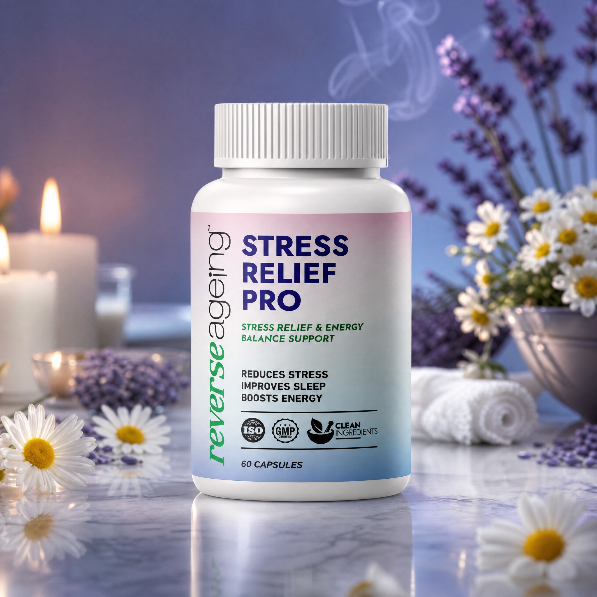 Stress Relief Pro calm supplement ingredients and details