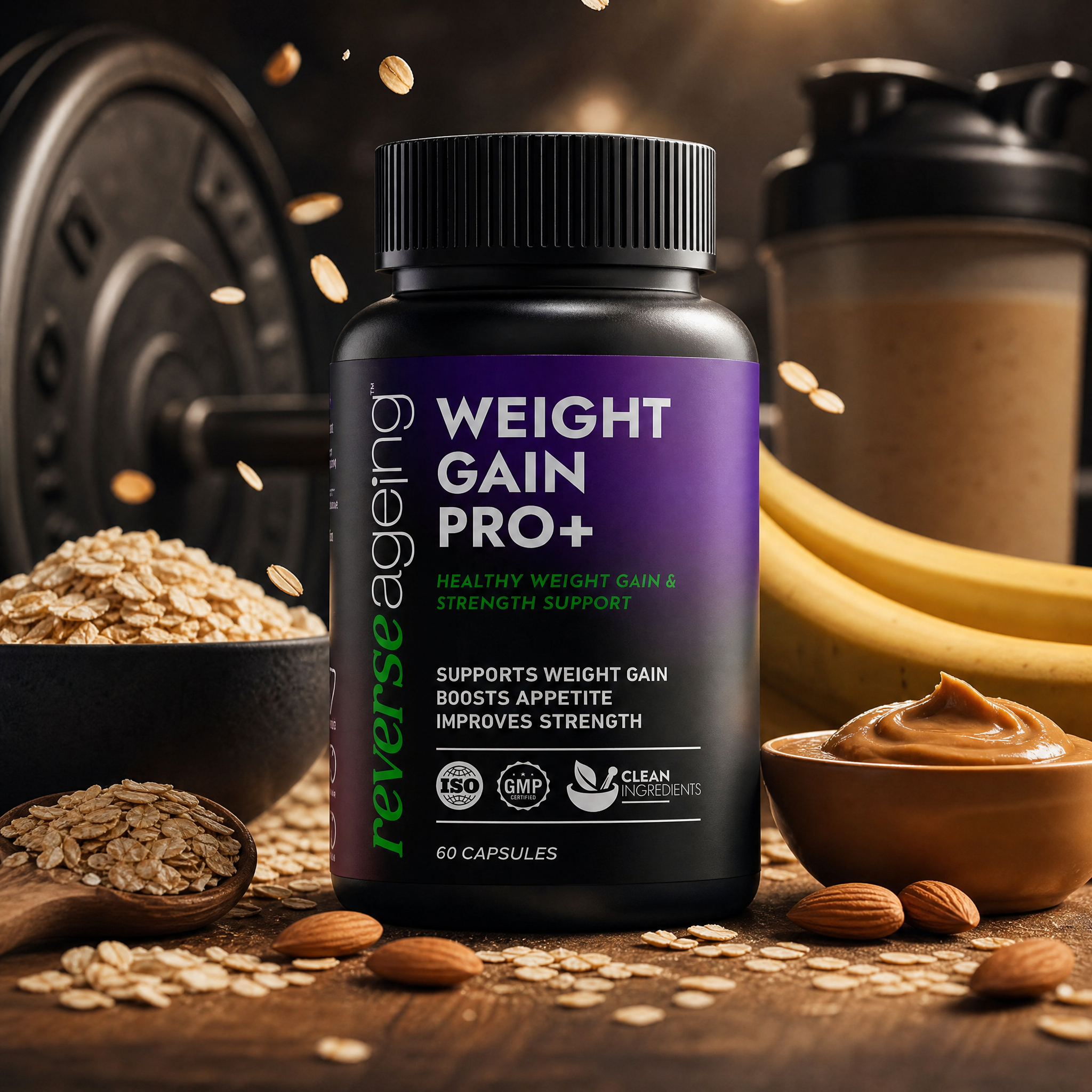 Weight Gain Pro+ Ayurvedic weight gain supplement ingredients and details